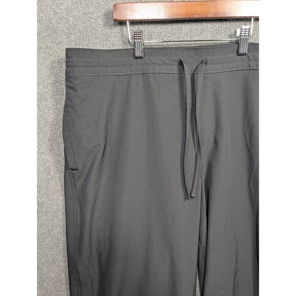 Old Navy Stretchtech Wide Leg Pants Womens Large Petite Cargo Pull On Quick Dry - Picture 2 of 13